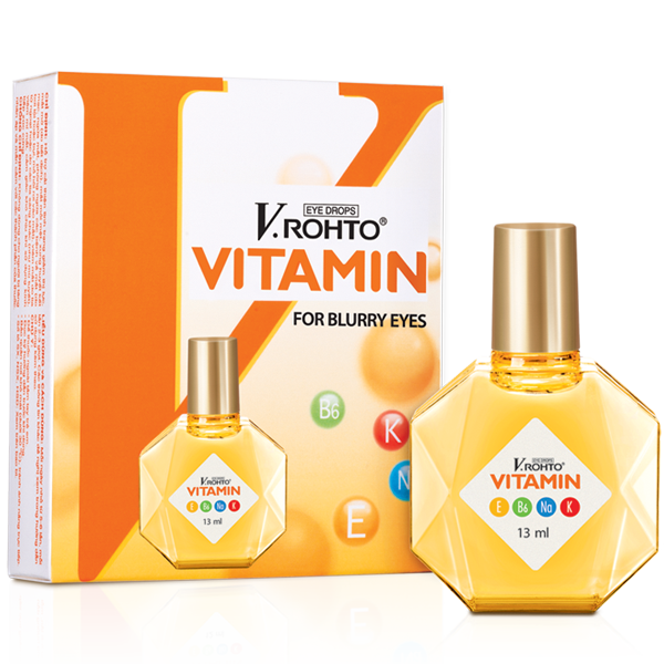 VRohto Vitamin nhỏ mắt lọ 13ml Rohto