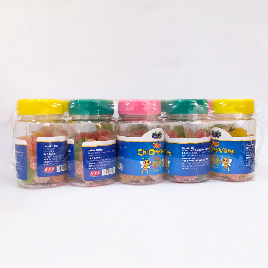 Kẹo dẻo chị ong vàng cọc 10 lọ x 30g ATZ