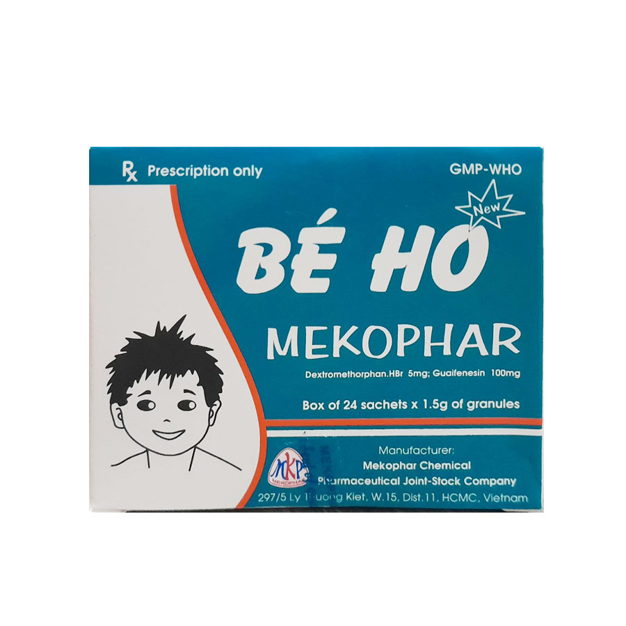 Bé Ho New hộp 24 gói x 1.5g Mekophar