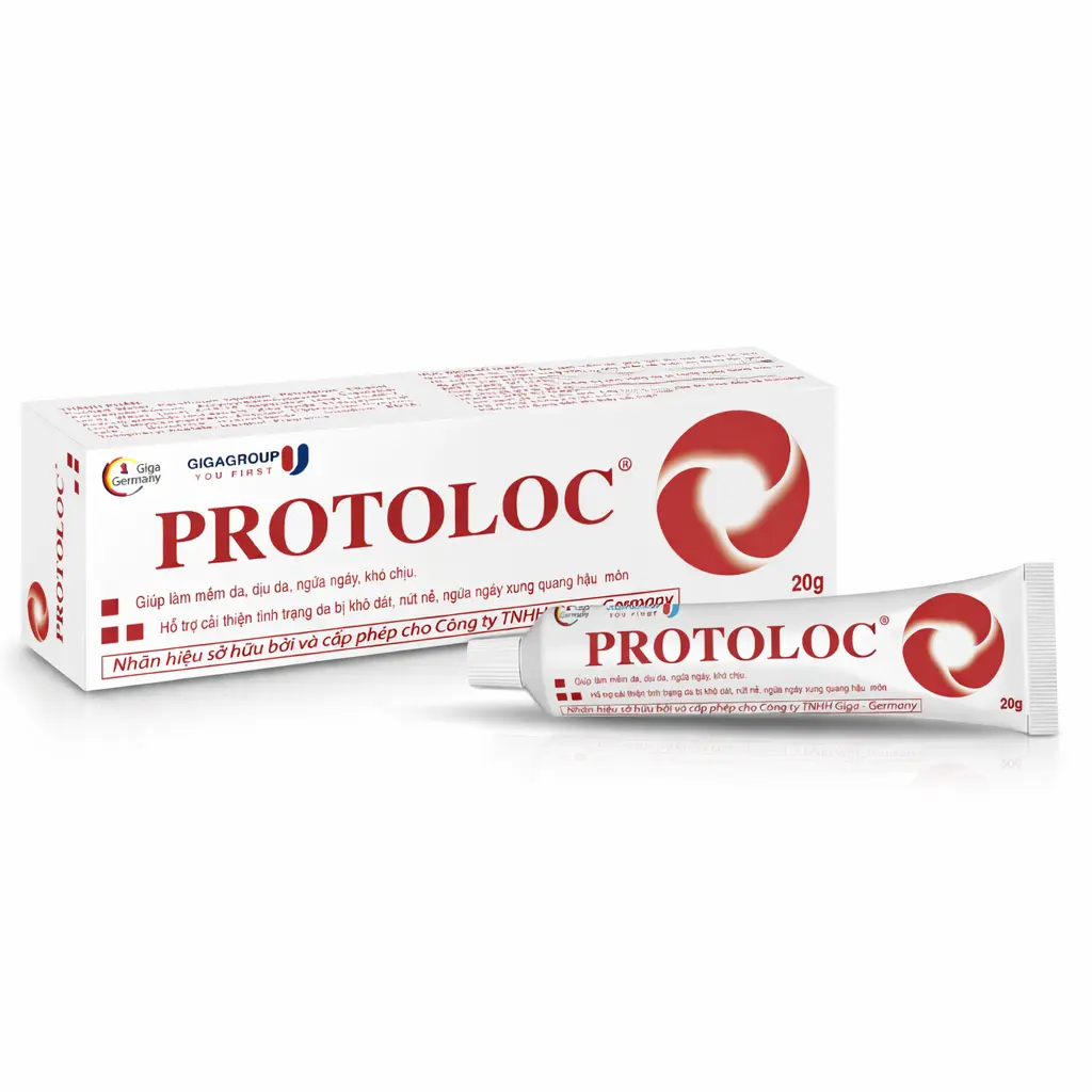 Protoloc gel bôi trĩ tuýp 20g Giga Đức