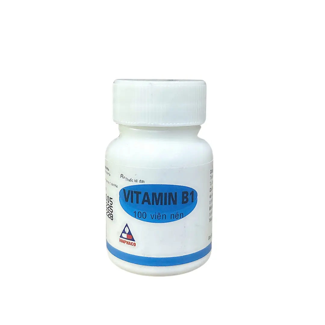 Vitamin B1 lọ 100 viên nén Vĩnh Phúc