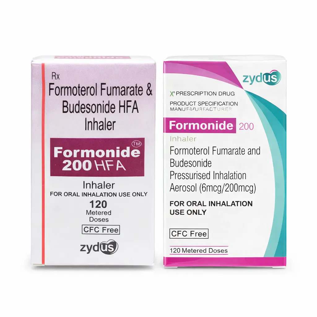 Formonide 200 HFA inhaler hộp 1 ống x 120 liều Cadila Healthcare