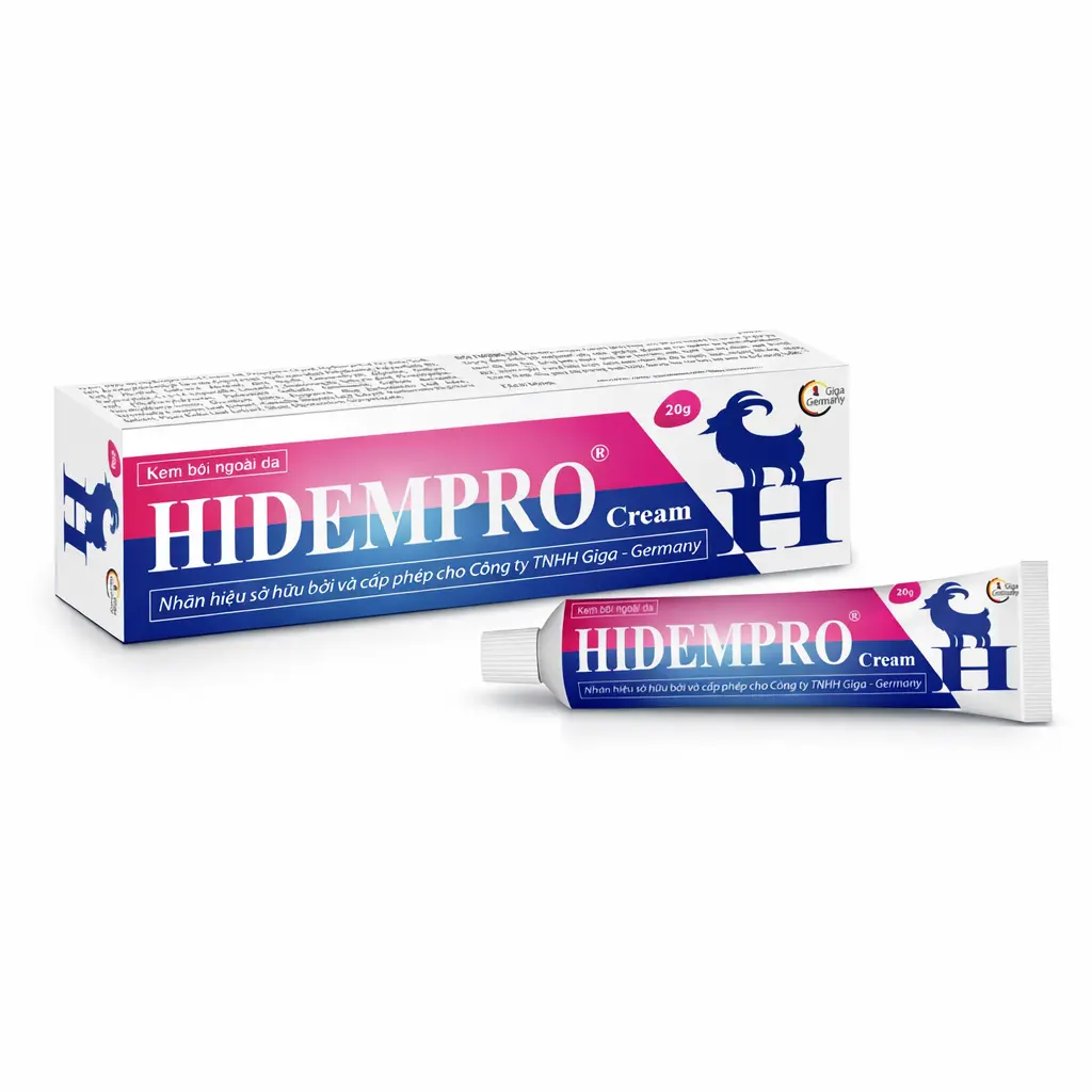Hidem.pro cream bôi da tuýp 20g Giga Đức